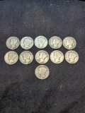 1920's Mercury $1.10 face value