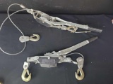 2 dual gear cable pullers