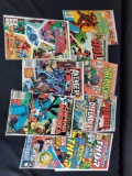 10 Marvel/DC Comic books, 3 Secret Wars II