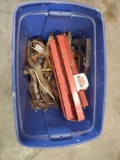 bin of old tools