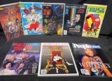 Comics and Magazines. Michael Jackson Moonwalker, Batman vs Judge Dredd, more