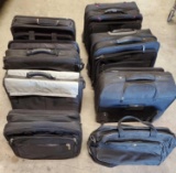 lot of luggage bags and Carring casses