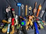 APPROX 75 Beer Tap Handles. Belching Beaver, Stone, Lost Abbey, More