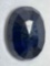 Large Opaque Oval Cut Dark Blue Sapphire Gemstone 13.43g