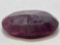 Large Opaque Oval Cut Ruby Gemstone 8.36g