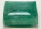 Square Cut Opaque Emerald Gemstone 4.83g