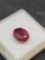 Ruby 4.06ct earth mined gemstone beautiful red color