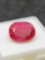 Red Ruby 6.36ct earth mined gemstone blood Red Beauty