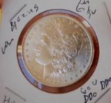 Morgan silver dollar 1886 gem bu ms+++++++ blazing white ddo vam dble die wow coin