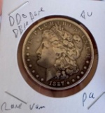 Morgan silver dollar 1887 rare ddo dble date vam nice find