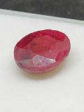 Ruby 4.50ct Beautiful Red earth mined gemstone