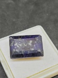 Sapphire monster size 22.16ct beauty deep blue earth mined gemstone