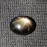 3.59ct Black Star Sapphire Gemstone.