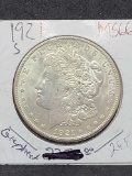 1921-s Morgan Silver Dollar Very Nice Well Preserved Coin, MS++++ Clean.