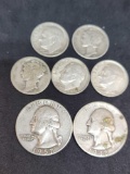 90% Silver coin lot $1