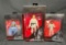 Black Series 6 Inch 21 Luke Skywalker. 3 3/4 Inch Lando Calrissan and Admiral Ackbar