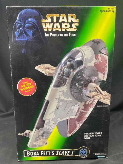 Boba Fett Slave 1 Star Wars Power Of The Force 1996 Hasbro / Kenner MIB