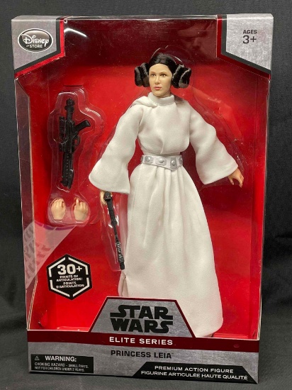 Star Wars Elite Series Princess Leia Disney Store Exclusive