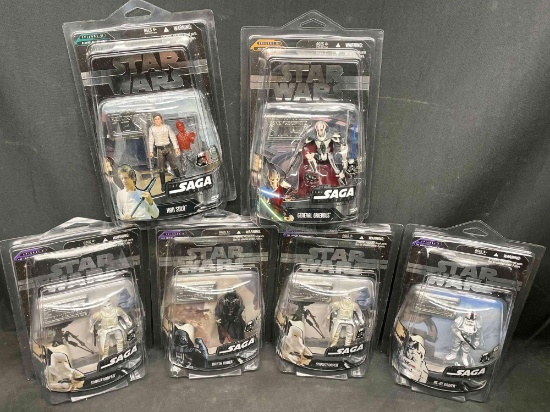 Star Wars Saga Collection 3 3/4 Action Figures