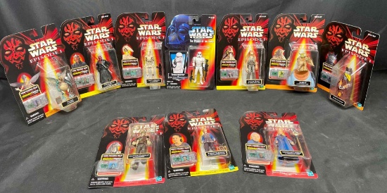 Assorted Episode I Phantom Menace Action Figures