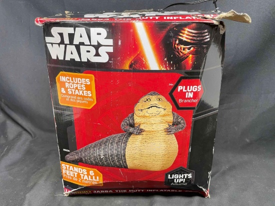Morbid Industries Inflatable Blow Up Jabba the Hutt Light up outdoor Decoration