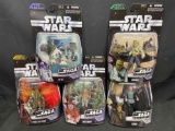 The Saga Collection 3 3/4 Chief Chirpa, Labria, Barada, Poggle The Lesser, R2D2