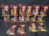 Lot of 16 Episode I Action Figures. 1999 Hasbro