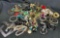 Assorted Costume Jewelry Lot Bracelets, Cuffs, Necklaces more