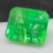 translucent sea green 7.62ct Square cut Emerald gemstone