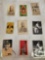 Ty Cobb baseball card lot of 9 cards appear to be reprints