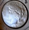 Peace silver dollar 1926 s rare date frosty bu+++ rare find nice coin