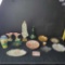 vintage plates bowls vases decor ect.