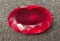 Oval cut Blood Red ruby 53.0 carats Huge stone