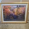 Large Framed artwork with signature and date