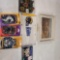 sports lot. Pins, cards, Photographs, magnetics.