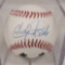 Limited Edition Padres baseball with signature saying Andy Ashby and Bruce Bochy