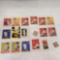 18 baseball cards appear to be reprints. Ted Williams, Stan Musial, Joe Dimaggio