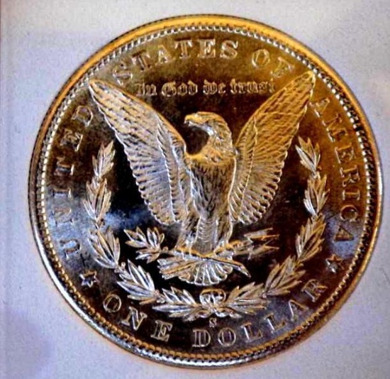 Morgan silver dolar 1881 s gem bu pl glassy monster high grade satin pq beauty