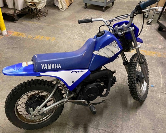 Yamaha PW80 dirt bike