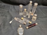 London Sterling silver Perfume bottles
