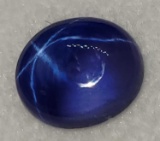 Stunning 1.55 blue Star Sapphire oval cut Gemstone