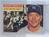 1956 Topps Mickey Mantle Appears to be a Reprint