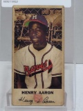 1954 Johnston Cookies Hank Aaron Appears to be a Reprint