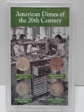 American Dimes of the 20th Century Set