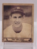 1940 Playball Ted Williams Appears to be a Reprint