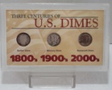 Three Centuries of US Dimes Set