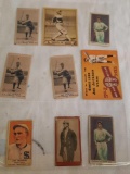 Joe Jackson baseball card lot of 9 cards appear to be reprints