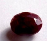 Ruby earth mined gemstone 3.83 ct nice red color