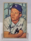 1952 Bowman Mickey Mantle Appears to be a Reprint