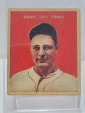 1932 US Caramel Co Lou Gehrig Appears to be a Reprint